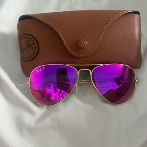 Pink Ray Ban Sunglasses